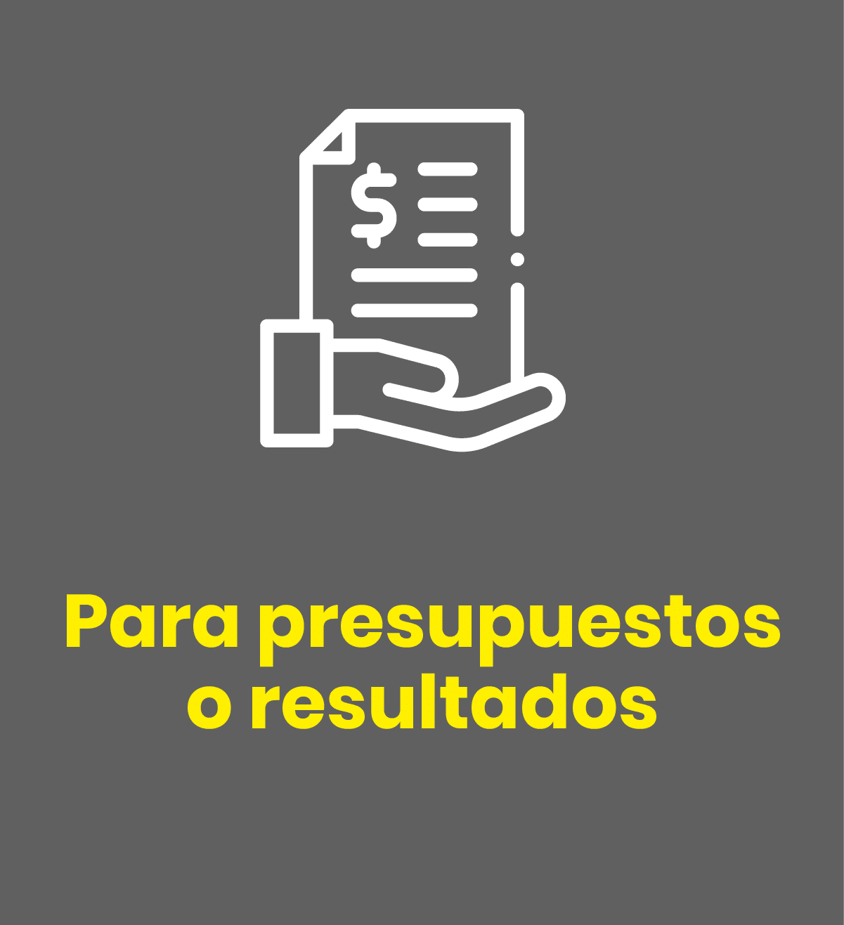 presupuestos y resultados laboratorio social